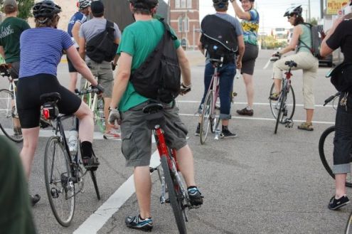 June ride of Critical Mass Birmingham